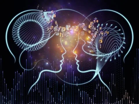 Mind Share 스톡 일러스트