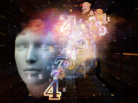 Mind Stream Stock Illustration
