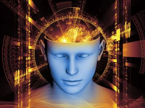 Mind Technologies Illustrazione stock