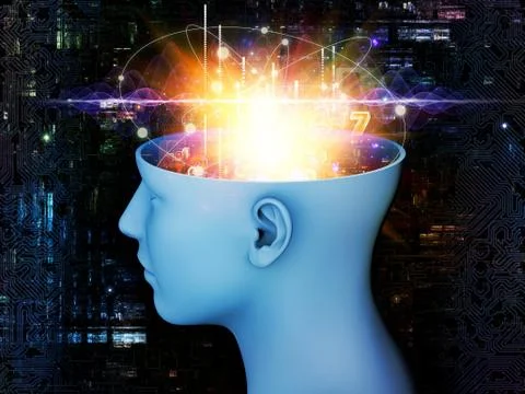 Mind Technologies 스톡 일러스트