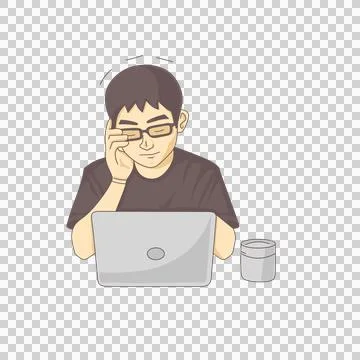 Mind work Stock Illustration