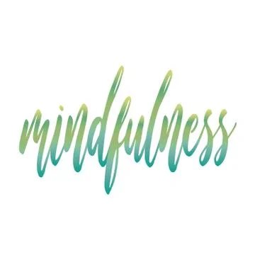 Mindfulness	 Stock Illustration