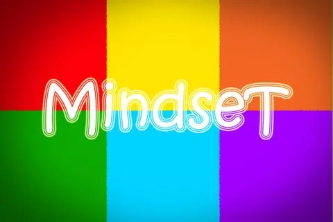 Mindset concept Stock Illustration