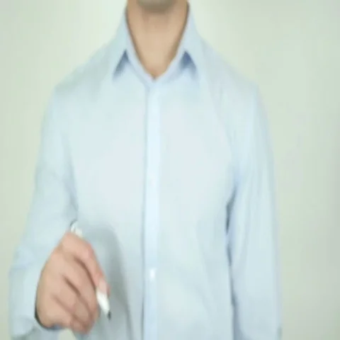 Mindset, Writing On Transparent Screen Stock Footage