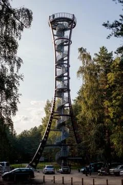 Mindunai observation tower Stock Photos