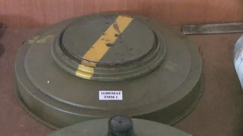 Mine and mortar Video stock 8954832