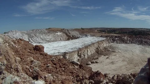 Mine Blasting 01 - real time and slomo 스톡 동영상 97304152