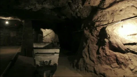 Mine cart Stock Footage 10714804