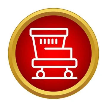 Mine cart wagon icon representing mining industry Illustrazione stock