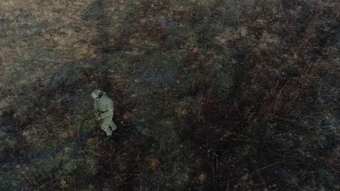 Mine clearance Stock Footage 123312697