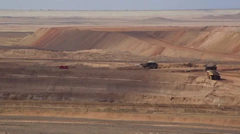 Mine at The Desert. Stock Footage 44070184