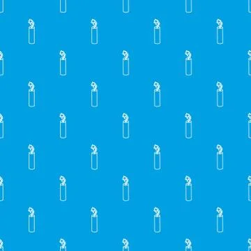 Mine dynamite pattern seamless blue Illustrazione stock