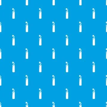 Mine dynamite pattern vector seamless blue Stock Illustration