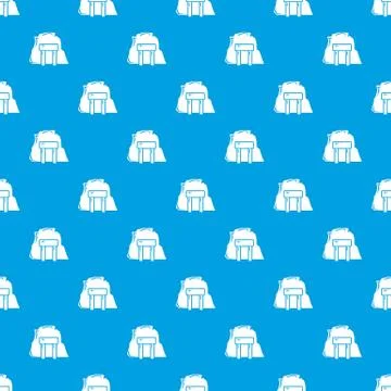 Mine enter pattern vector seamless blue Illustrazione stock