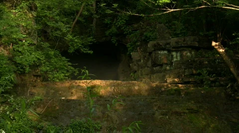 Mine Entrance 05.mov Stock Footage