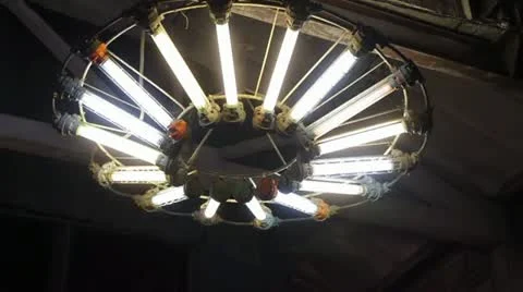 The mine equipment 库存影片 12225413