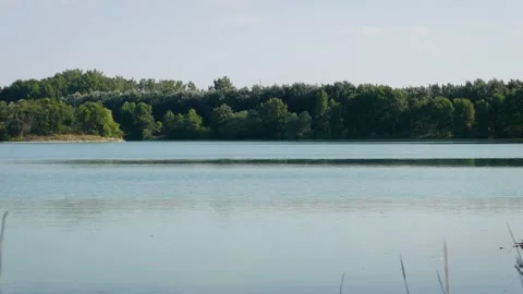 Mine lake Stock Footage 245582144