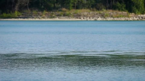 Mine lake Video stock 245582156