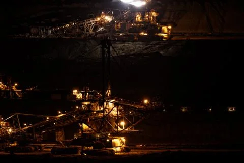 Mine machine Stock Photos