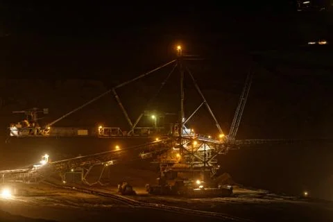 Mine machine Stock Photos