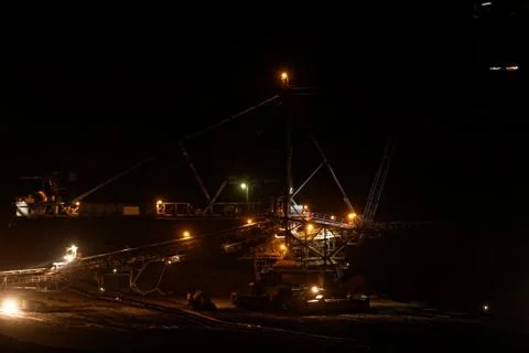 Mine machine Stock Photos