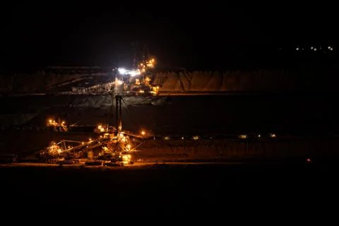 Mine machine Stock Photos