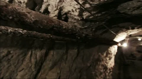 Mine perspective view Stock Footage 10719010