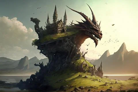 A Mine On The Plains Stock Illustration