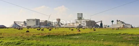 Mine on the Prairies Stock Photos