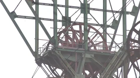 Mine rotating copra Video stock 68395775