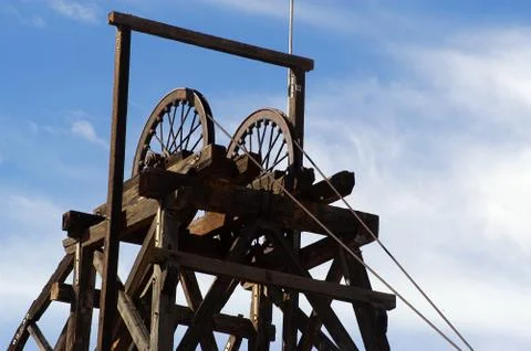 Mine shaft Stock Photos