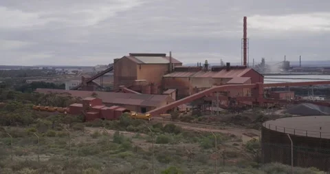 Mine Site In Australia, Static Shot Stock Footage 317754615