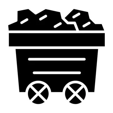 Mine Vector Icon Design Illustration Ilustração Stock