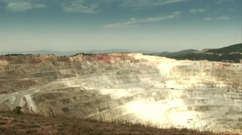 Mine view Stock Footage 8928858