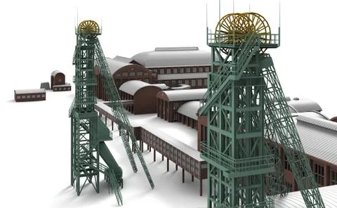 Mine westphalia 5 Illustrazione stock