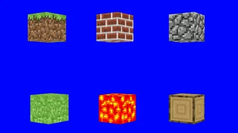 Minecraft Cubes Stock Video Footage | Royalty Free Minecraft Cubes ...
