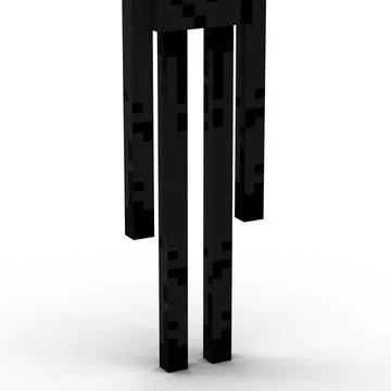 3D Model: Minecraft EnderMan ~ Buy Now #90659393 | Pond5