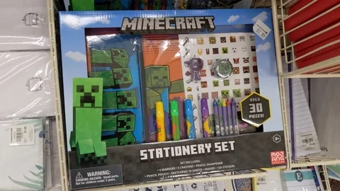 Minecraft Stationary Set Stock Footage 177777330