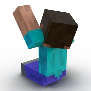 Minecraft Steve ~ 3D Model ~ Download #90937014 | Pond5