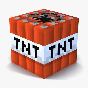 Minecraft Tnt 3d Model Download Pond5