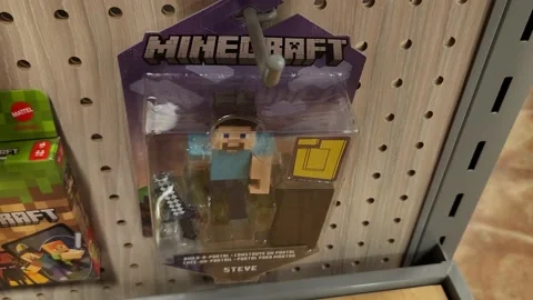 Minecraft Toy Retailer Stock Footage 202033641
