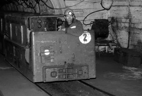 Miner driver Stock Photos