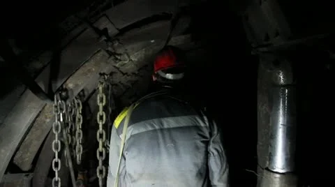 Miner 库存影片 12224664