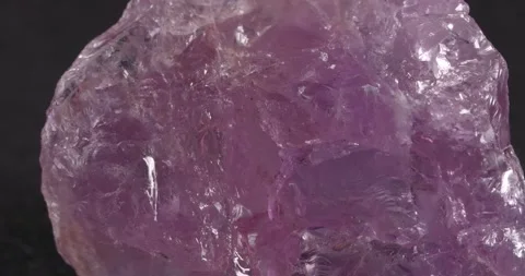 Mineral amethyst. Close-up stone texture. Stock Footage 164831401