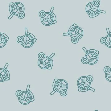 Mineral analysis mining line seamless pattern 스톡 일러스트