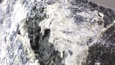 Mineral asbestos macro video. Stock Footage 104342330