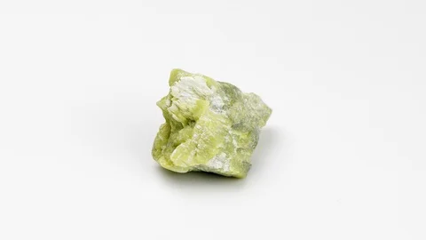 Mineral coil on a white background. 스톡 동영상 119339580