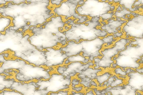 Mineral gold tiny line texture on bone color marble luxury Stock Illustration