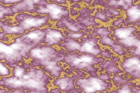 Mineral gold tiny line texture on lavender color marble luxury 库存照片
