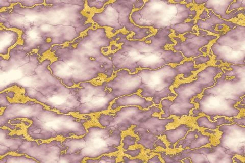 Mineral gold tiny line texture on baby pink color marble luxury Stockfoto's